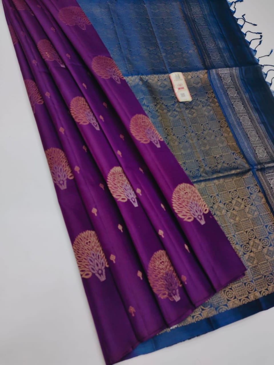 New Borderless Soft Lichi Kanchipuram Saree Catalog